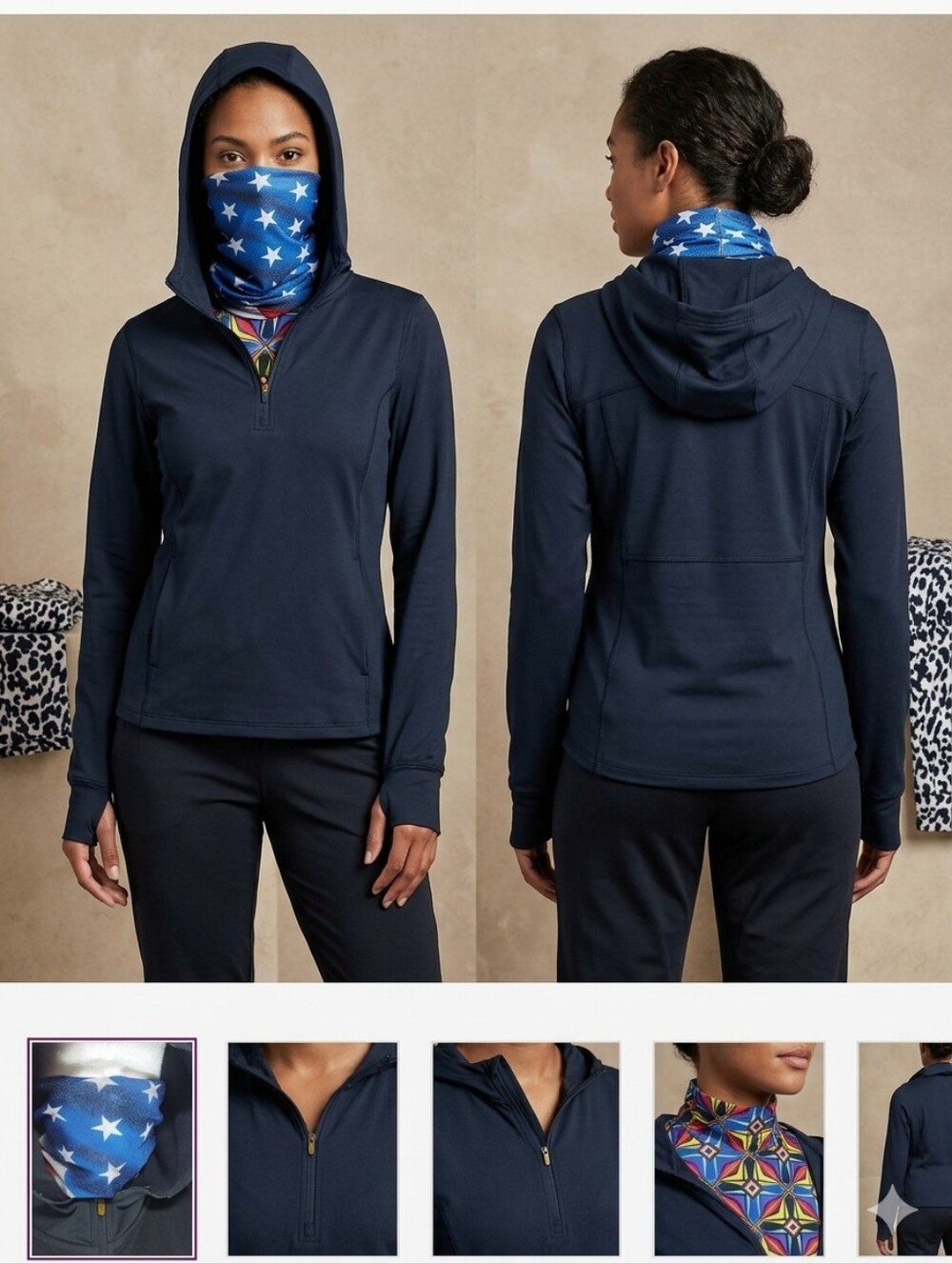 HOODIE Size XXL IN A BEAUTIFUL BLACK POLYESTER